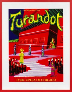 Hand-Signed Turandot Lyric Opera of Chicago
