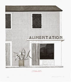 French Shop (Framed)