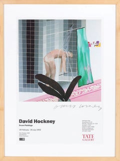 Hand-Signed Man in Shower in Beverly Hills