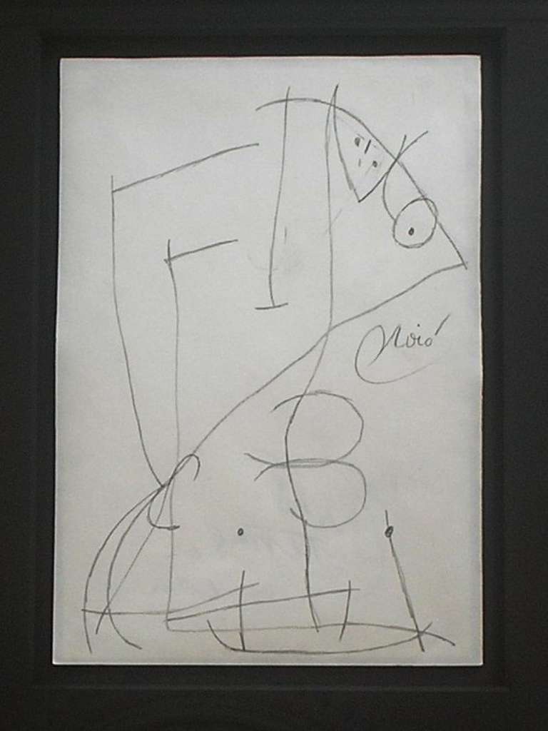 Femme, Oiseaux - Art by Joan Miró