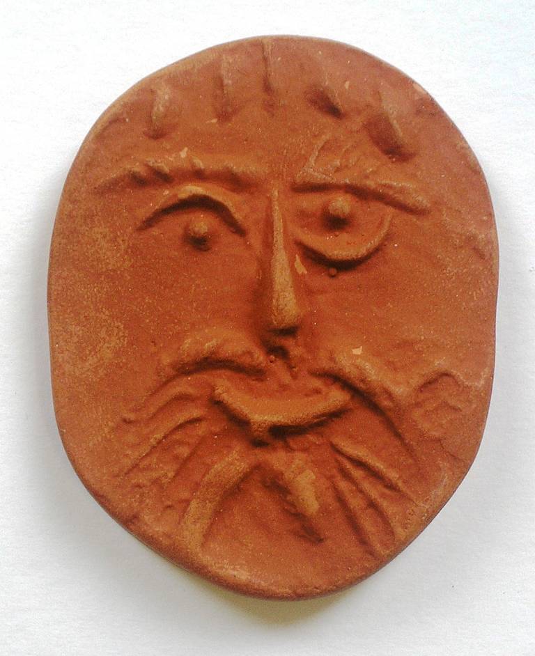 Face - Sculpture by Pablo Picasso