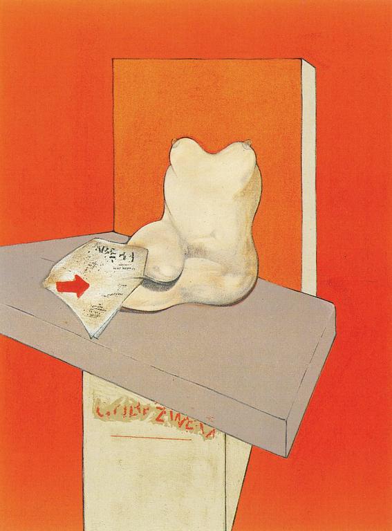 francis bacon lying figure