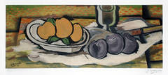 Vintage Nature morte aux fruits, 1950