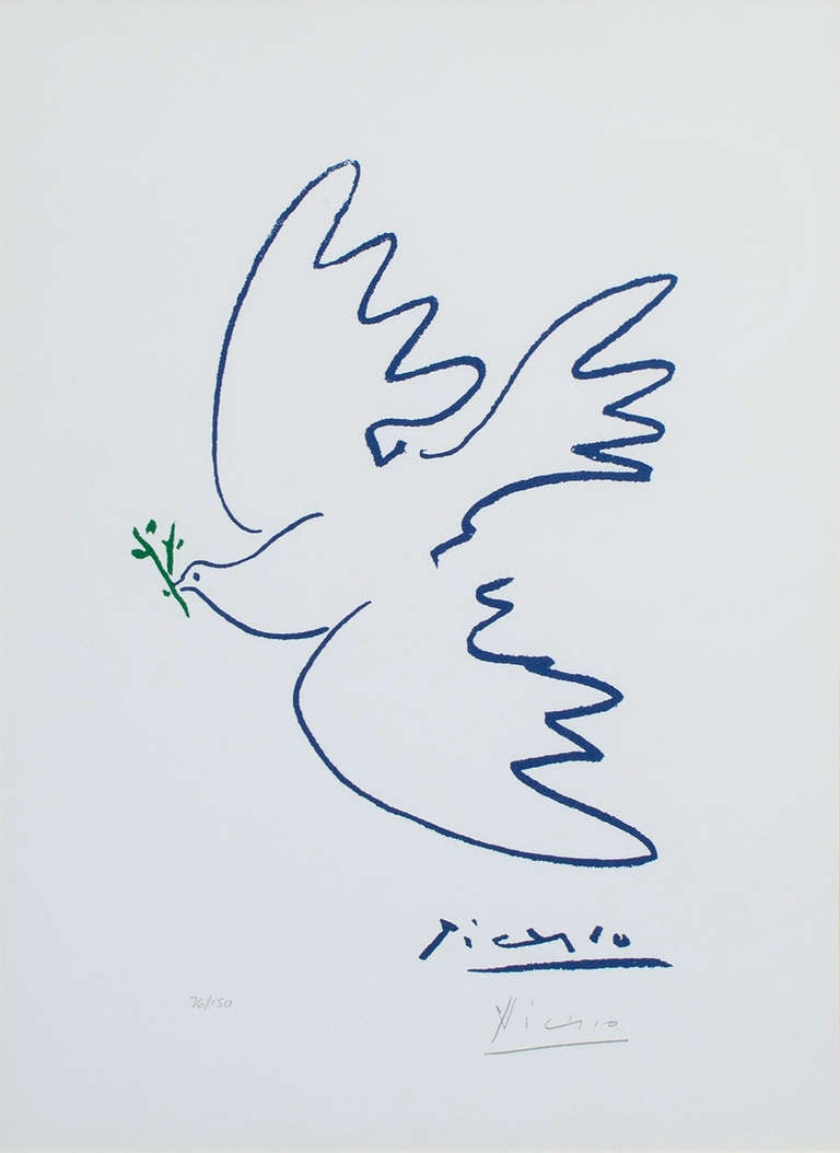 Colombe de la paix (Dove of Peace), c. 1955-1960 - Print by Pablo Picasso