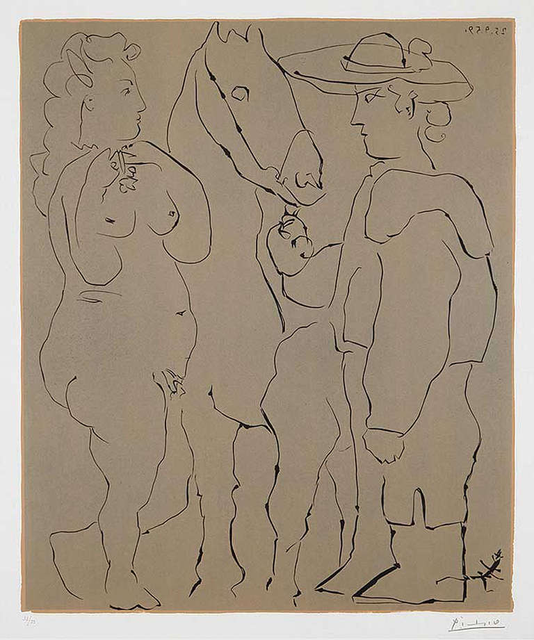 Picador and Horse, 1959 - Print by Pablo Picasso