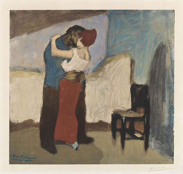 L’étreinte (The Embrace) - Print by Pablo Picasso