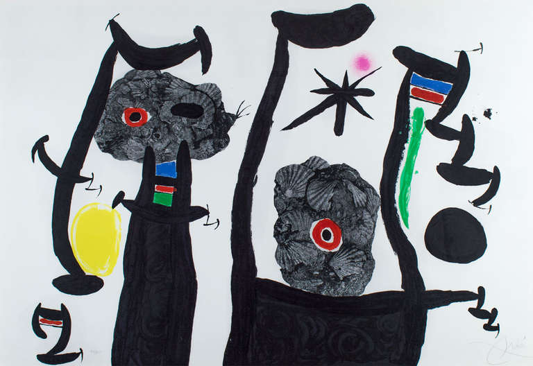 Les Coquillages (The Shells) - Print by Joan Miró