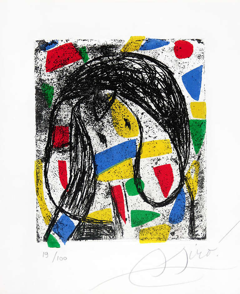 La Révolte des Caractères, (The Revolt of the Letters) - Print by Joan Miró