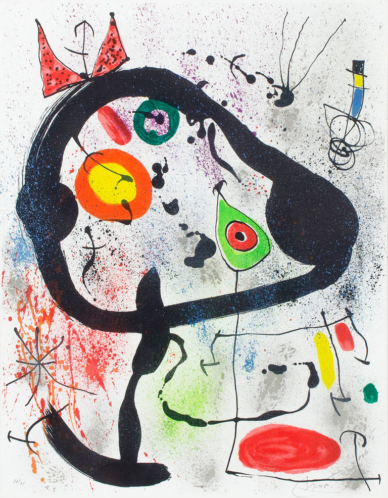 Les Voyants (The Seers), 1971 - Print by Joan Miró