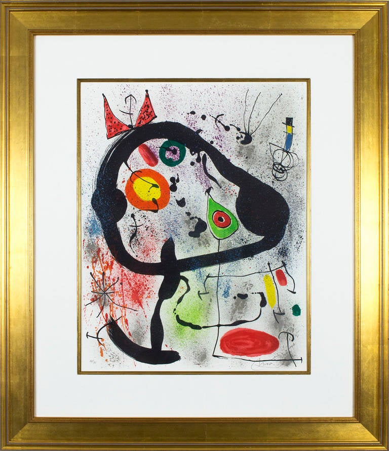 Les Voyants (The Seers), 1971 - Surrealist Print by Joan Miró