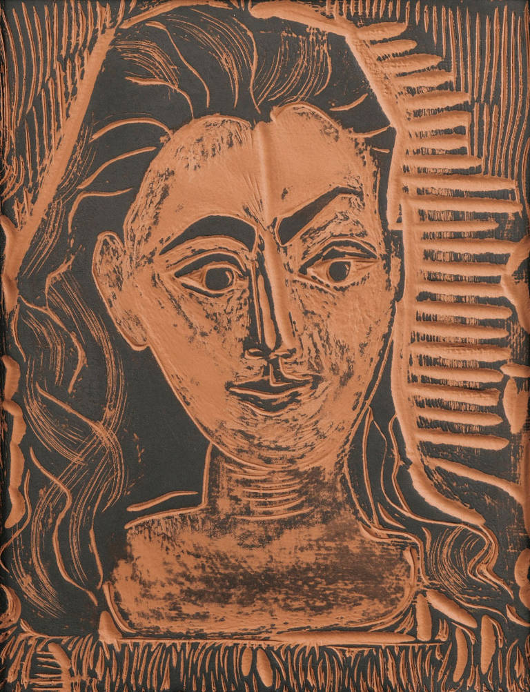 Petit Buste de Femme (Little Bust of Woman), 1964 - Sculpture by Pablo Picasso