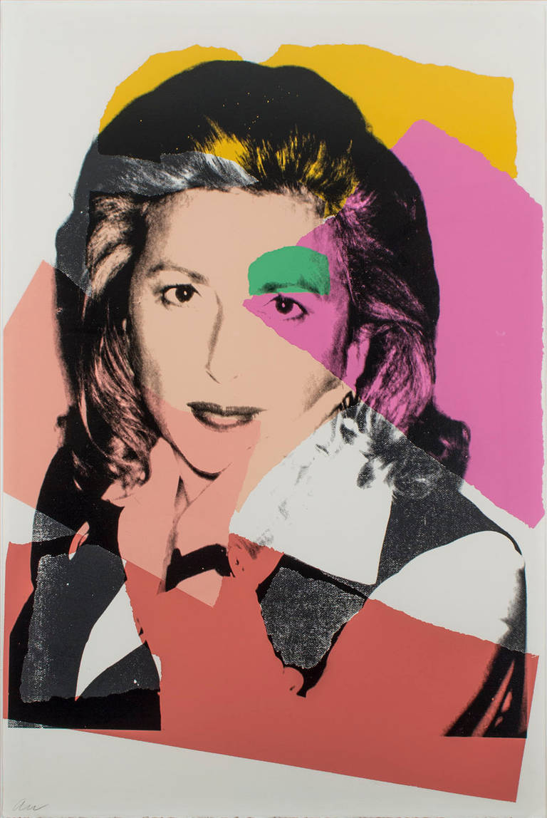 Marcia Weisman, 1975 - Print by Andy Warhol