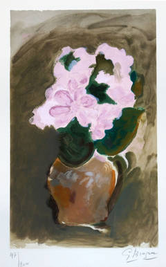 Les Fleurs Violets (Purple Flowers), c. 1960