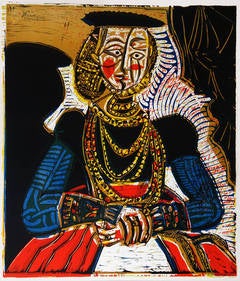 Portrait of a Young Woman, after Cranach the Younger, II, 1966
