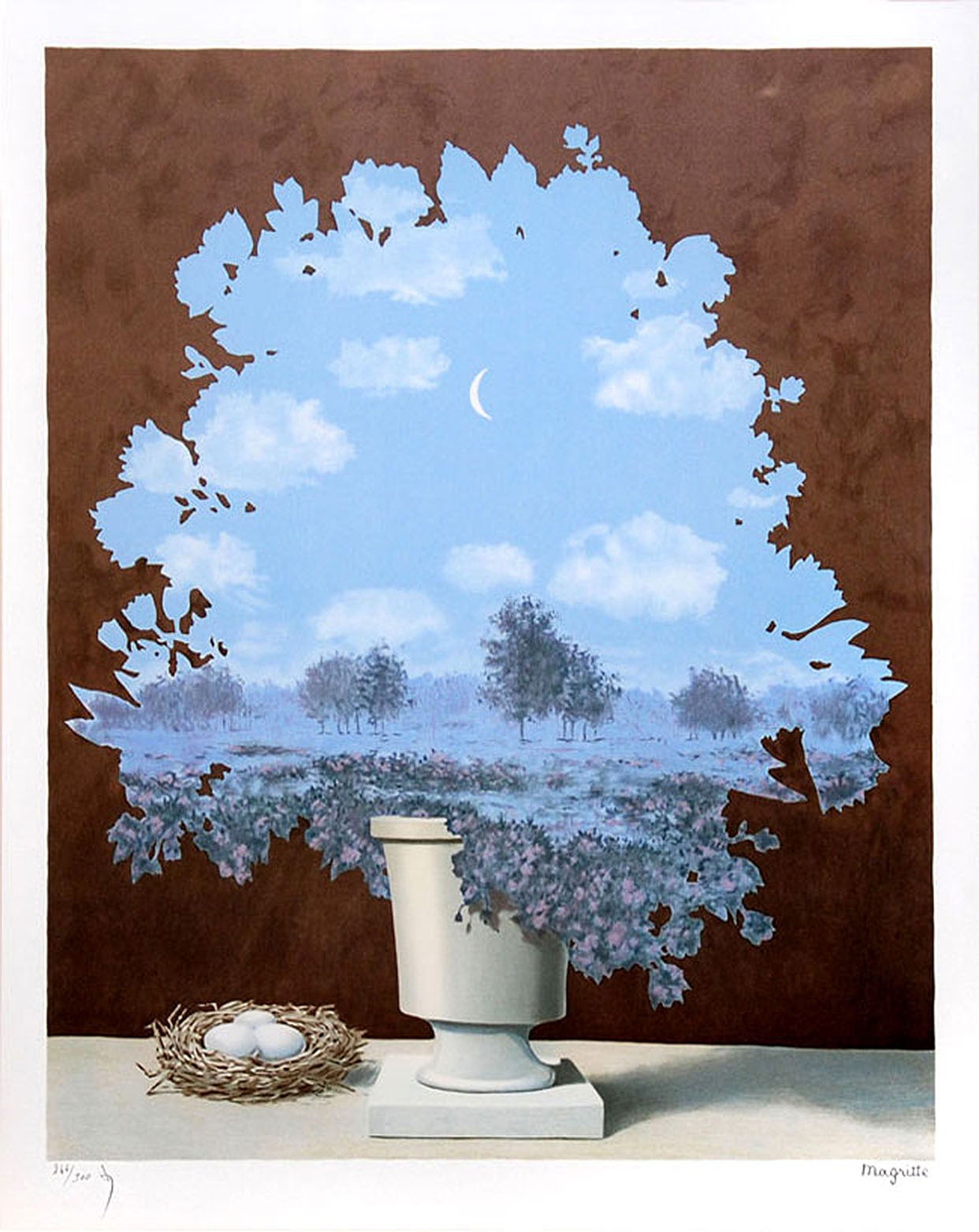Le pays des miracles (The Country of Marvels) - Print by René Magritte