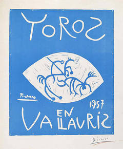 Vintage Toros en Vallauris (Bulls in Vallauris)