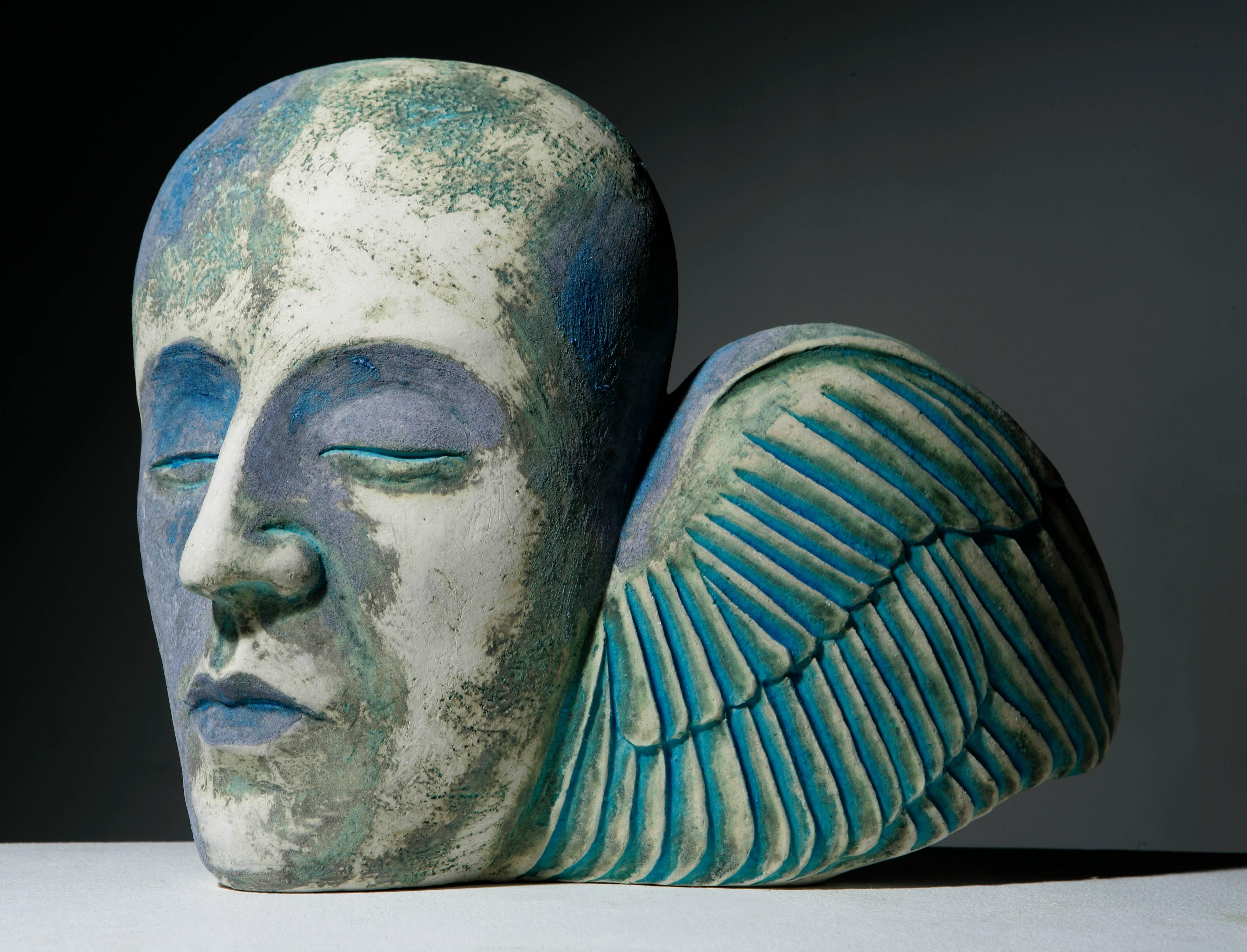 Glenys Barton Figurative Sculpture - Hypnos III