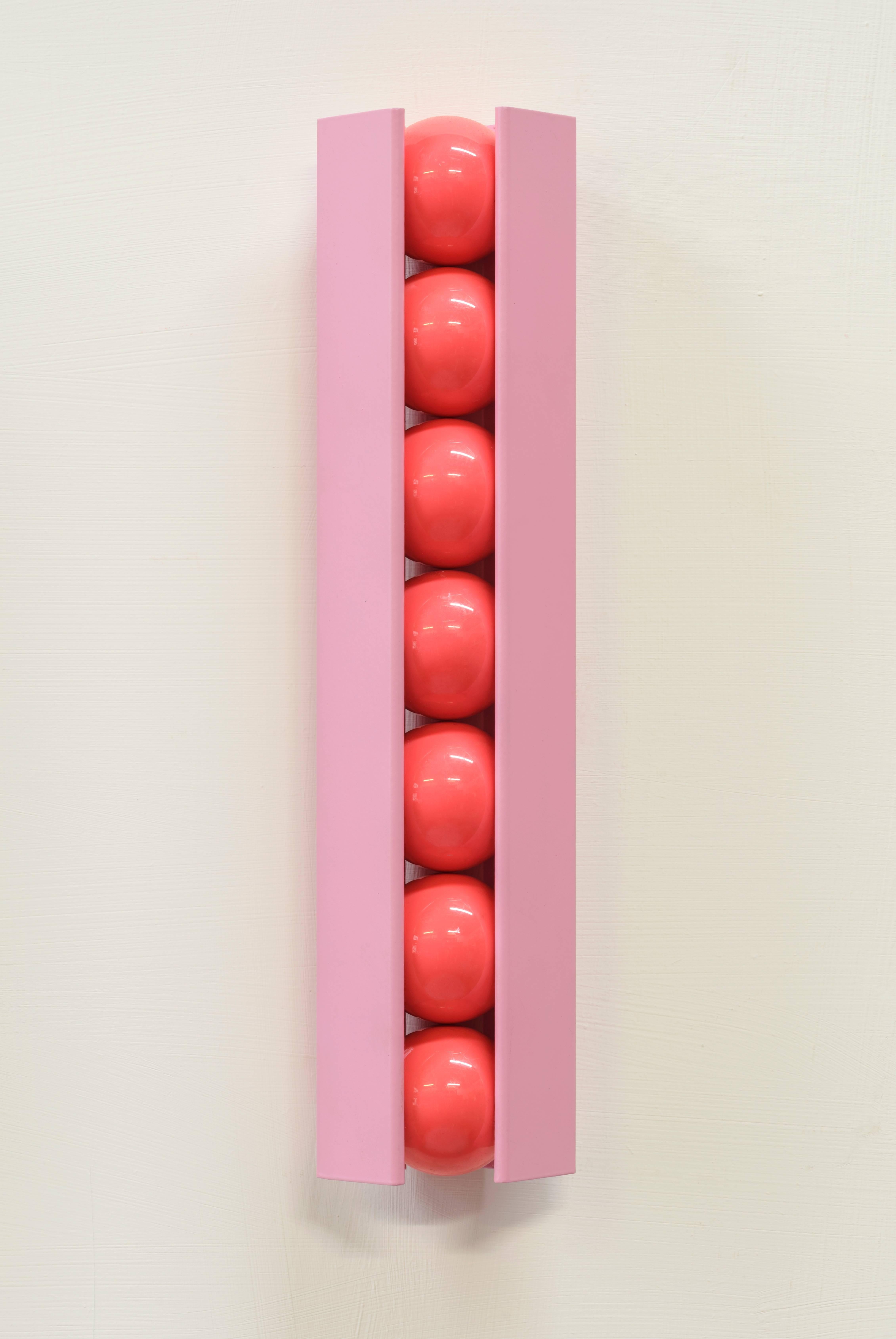 Cedric Christie Abstract Sculpture - Pink