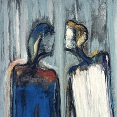 Free Expression - Acrylic Painting on Canvas, Abstract, 24in x 36in