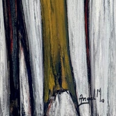 Fearless - Acrylic Painting on Canvas, Abstract, 24in x 36in