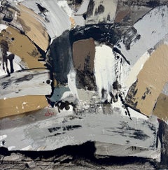 Untitled - Acrylic Painting on Canvas, Abstract, 30in x 30in