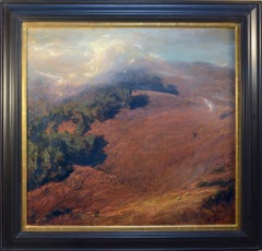 Gordon Brown, oil on panel, "Two Sheep" , 45x 47.