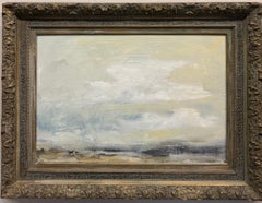 "Il più maestoso dei luoghi" – Pittura paesaggistica occidentale – tavola su legno con cornice d'epoca