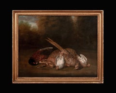 Dead Game Still Life of Pheasants & A Hare, 19th Century