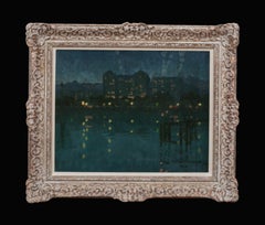 Nocturne of The City From The River, circa 1900 European School