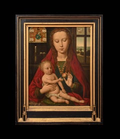 Madonna & Child, circa 1800 after HANS MEMLING (1430-1494)