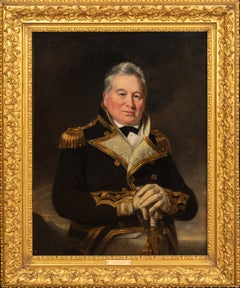 Portrait Of Captain William Buchanan, British Royal Navy, dated 1825