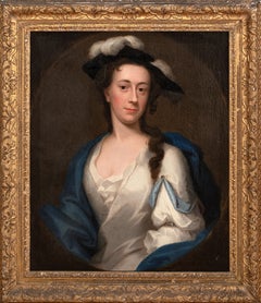 Retrato de Mary Doughty, 1747, obra de John Theodore Heins (1697-1756)