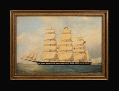 "Ocean Express" An American Clipper, 19th Century American School