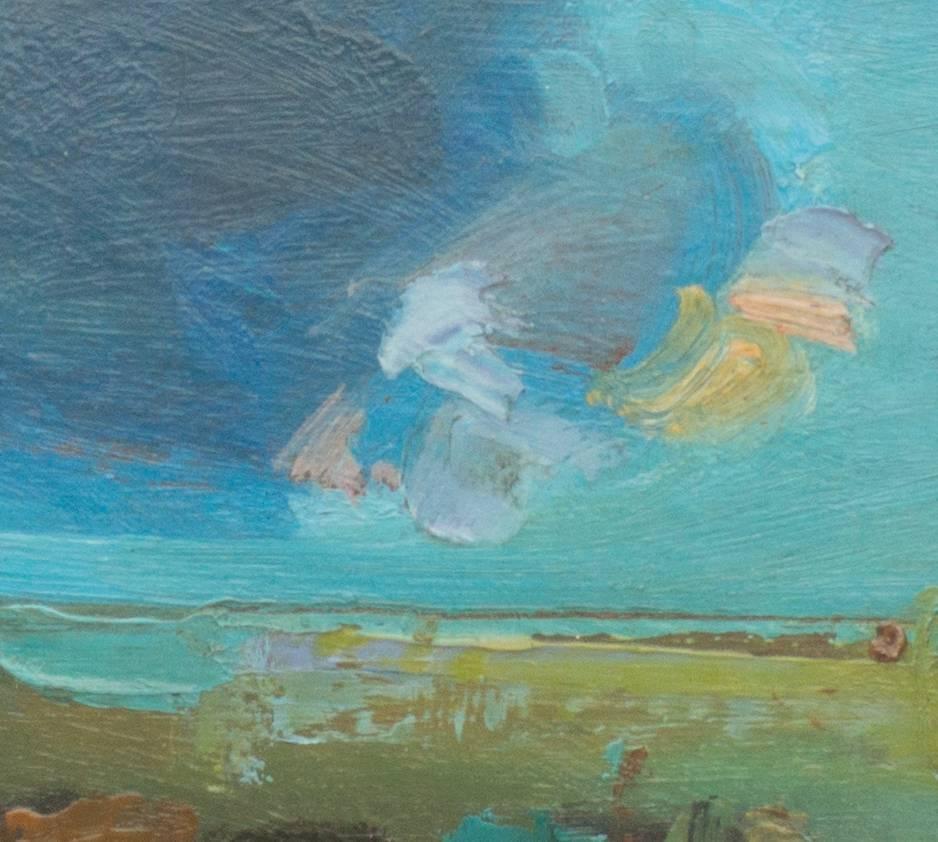 Roger Nicholson studied at the Royal College of Art where, after graduation, he went on to lecture also lecturing at St. Martins. A shy man he eschewed all forms of publicity and rarely exhibited, the RCA held a memorial show for his work. Two of
