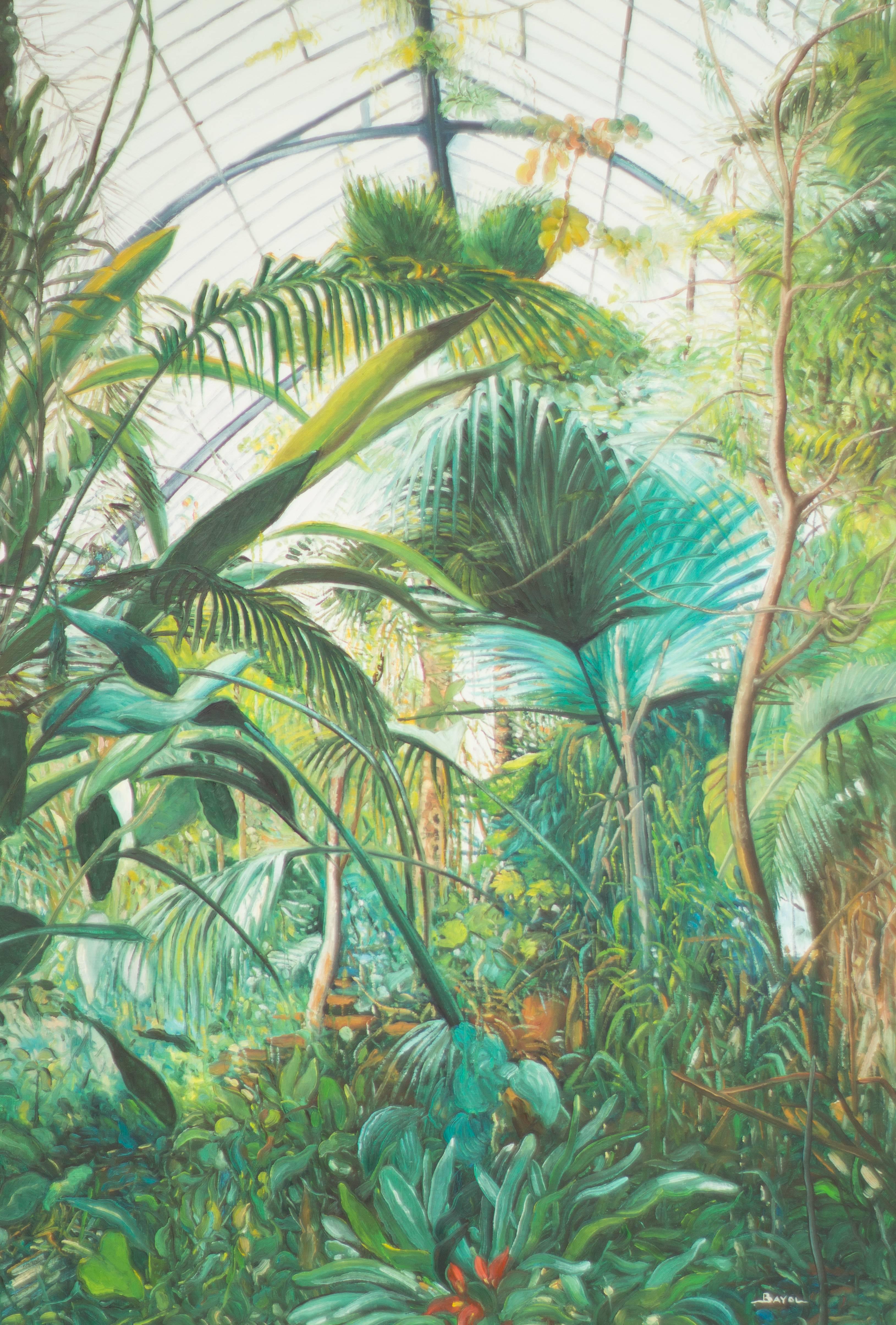 Parc de la Tête d'Or, Lyon I - Painting de Joseph Bayol