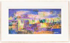 Vintage Abstract Landscape