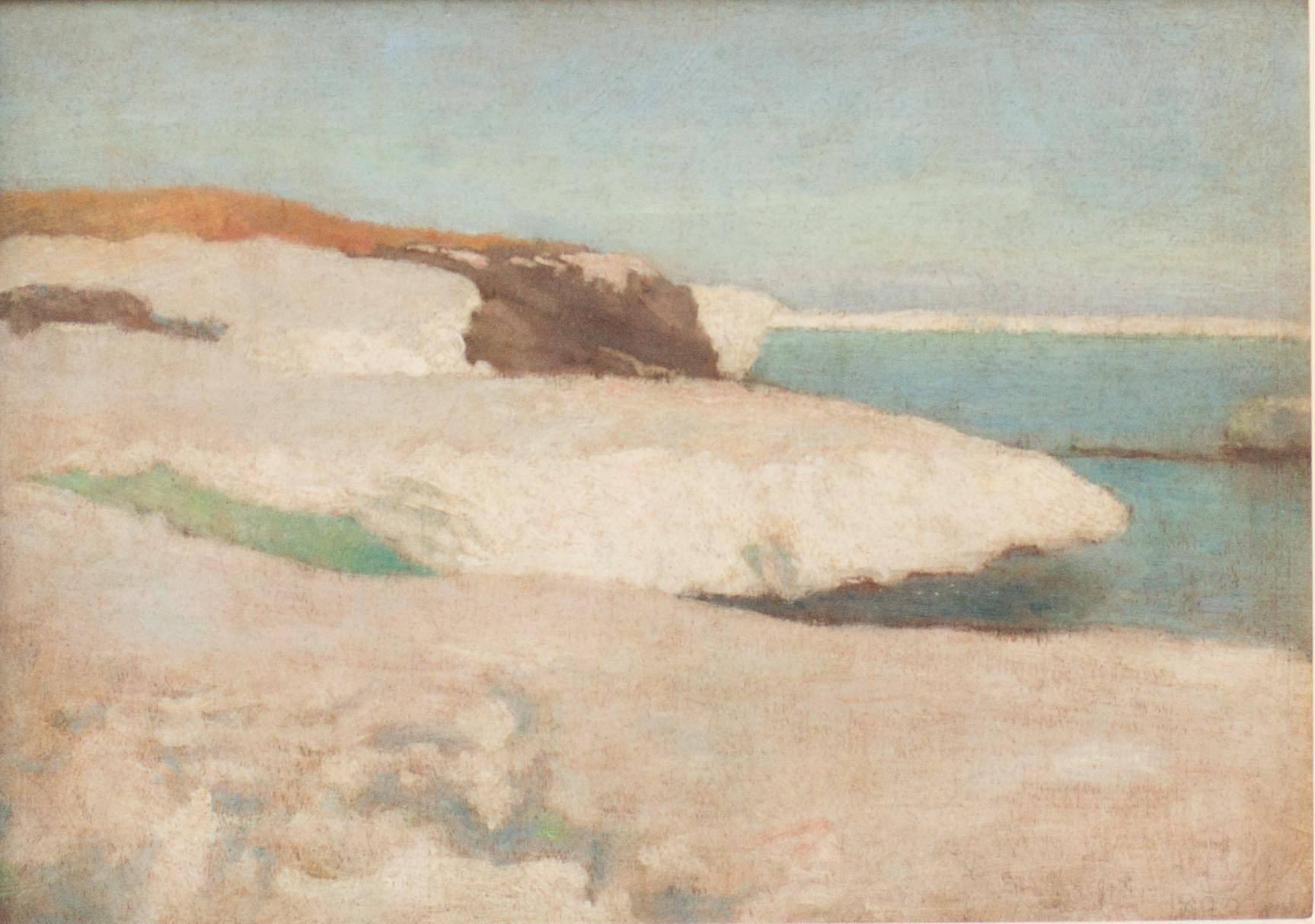 Scandinavian Landscape - Painting by Edward Conway
