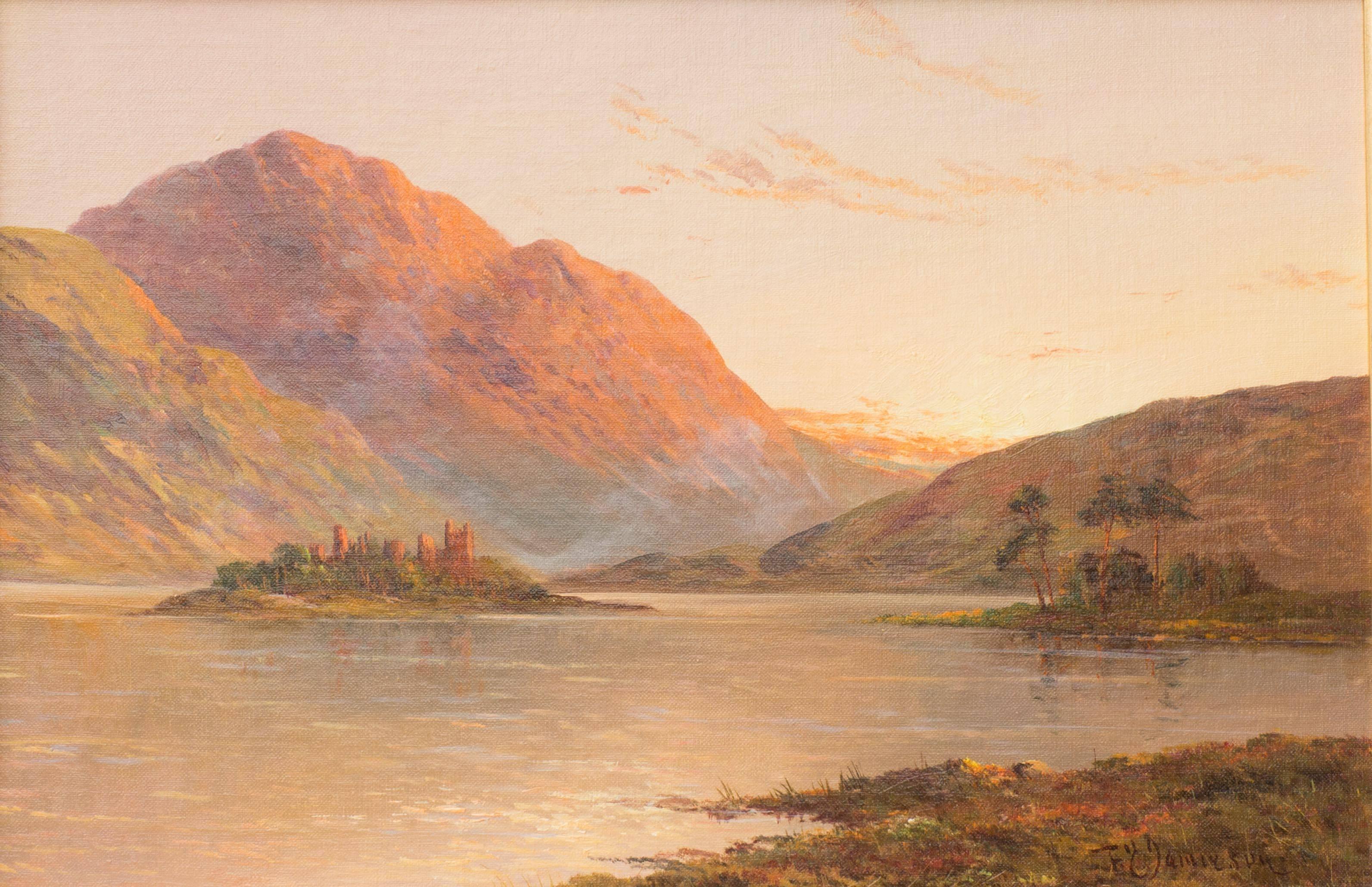 Loch Awe, Scotland - Painting by Francis E. Jamieson