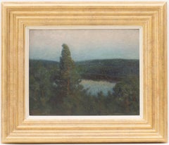 Lake Scene at Dusk