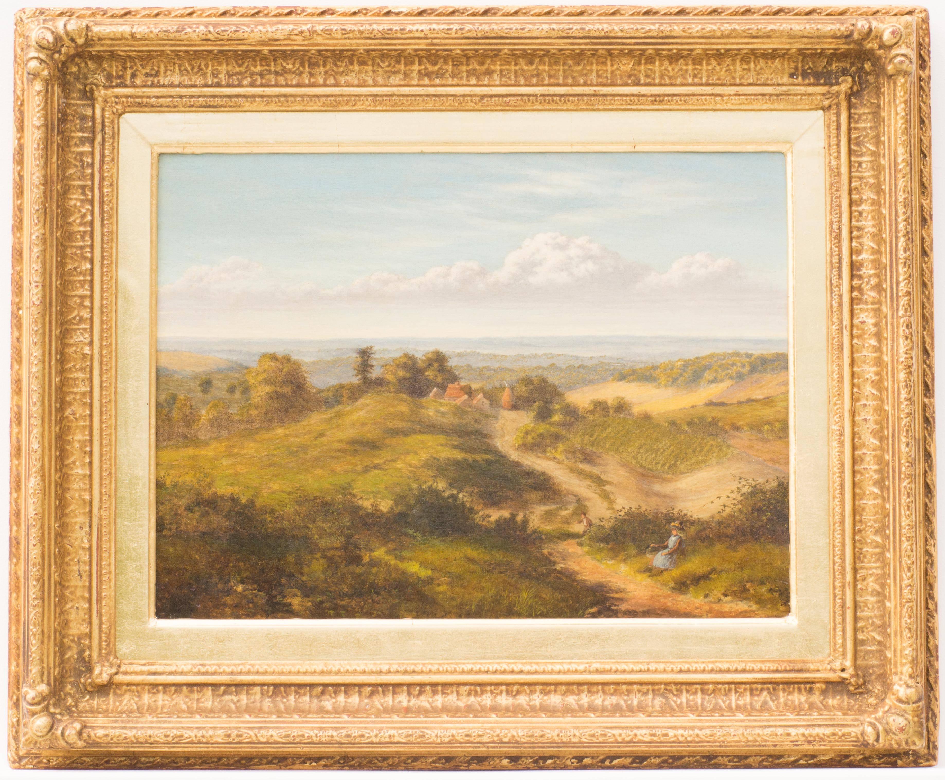 Horace Walter Gilbert Landscape Painting - The Weald of Kent