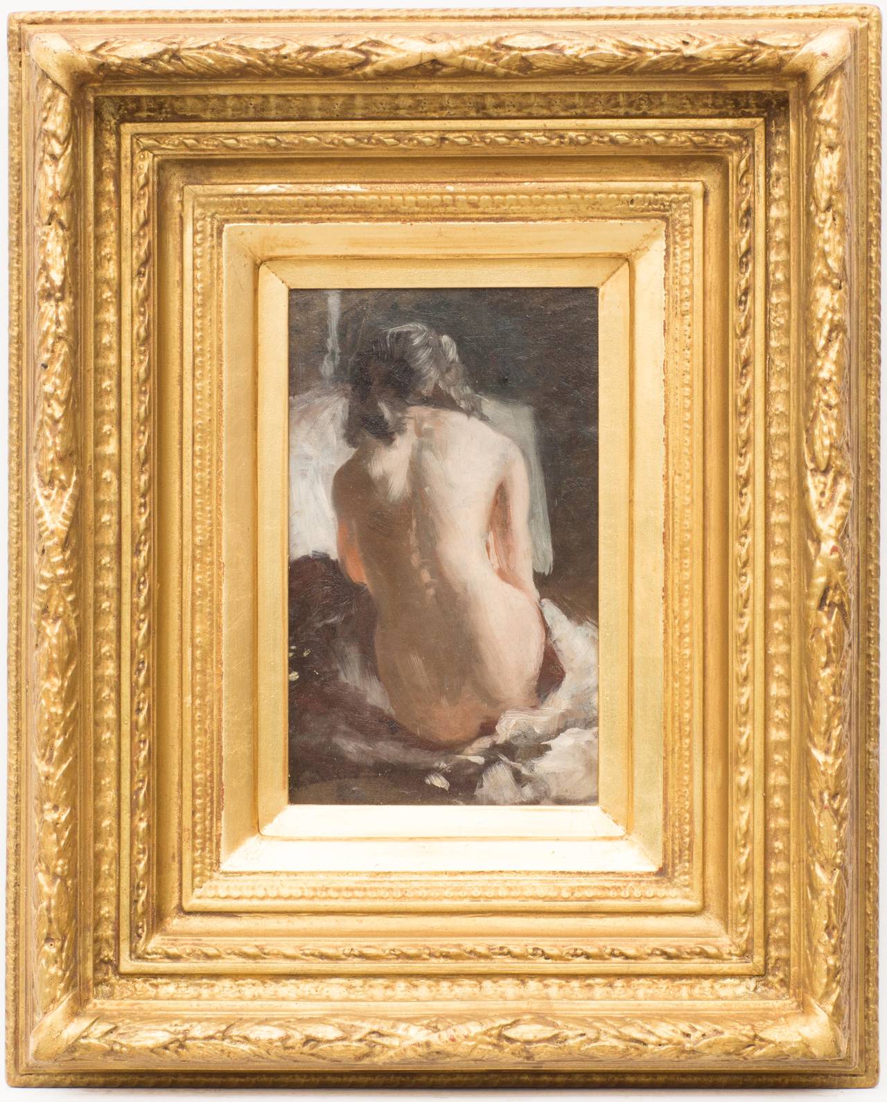 Unknown Nude Painting - The Artist's Model