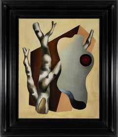 Georges Bauquier. Composition avec des branches d'arbre. 1939. Huile sur toile. 91 x 73 cm