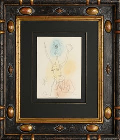Joan Miró. Untitled. May, 1945. Pastel and pencil on paper. 25.5 x 18.5 cm.