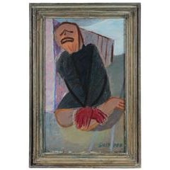 Kneeling Expressionist Figure 4