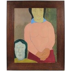 Expressionist Couple Oil Painting 10