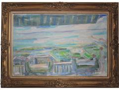 Pale Impressionist Lake Scene 11