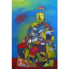 Cubist Portrait 9