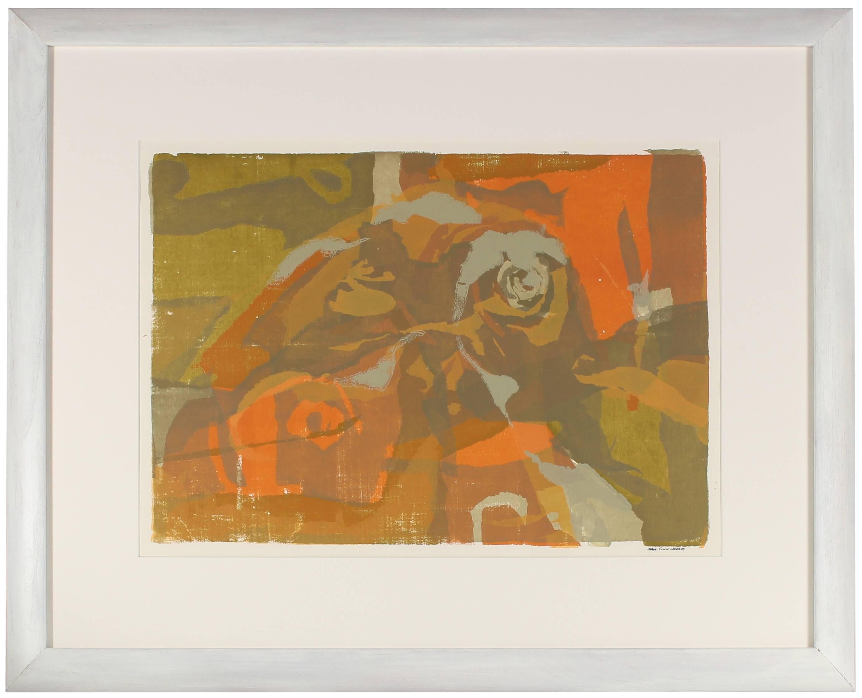 The Modern Moderns Abstract - Print de Carol Cunningham