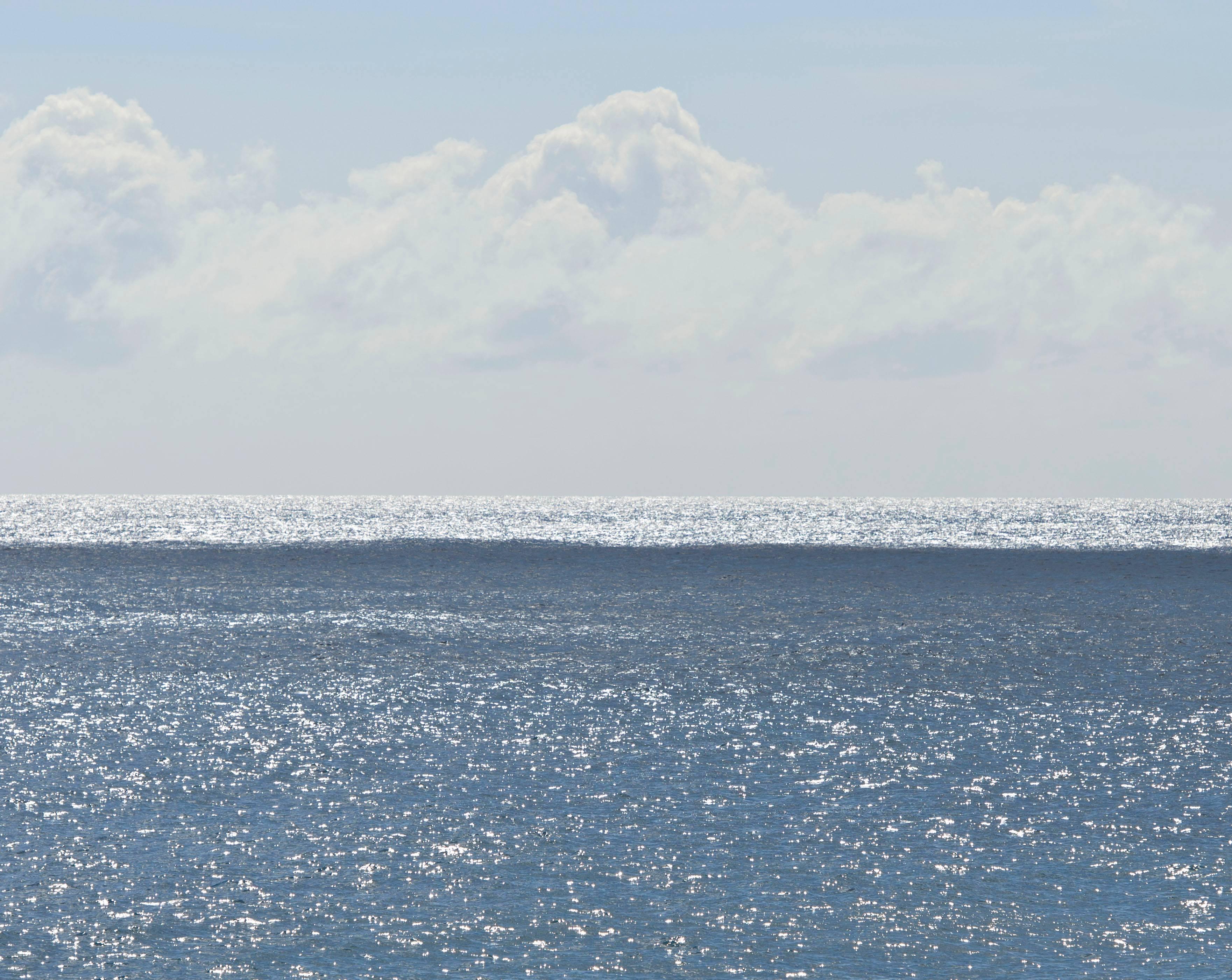 Gaétan Caron Color Photograph - "Pacific Blues, Tropical" Hawaiian Seascape