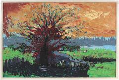 "Ancestral Tree" Northern California Landscape, 2004